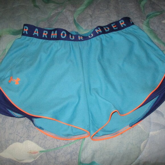 underr armour gym short with wide elastic top sz sm/p/ch - Picture 1 of 2